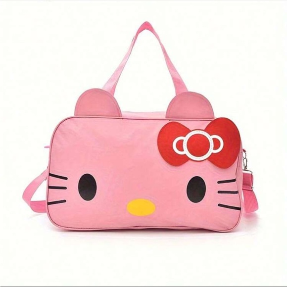 Hello Kitty Handbags - Pink Hello Kitty Duffle Bag, Hello Kitty Bag
